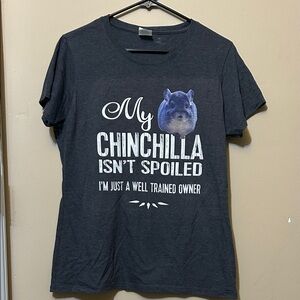 Port and Company Dark Gray Chinchilla Graphic Tee